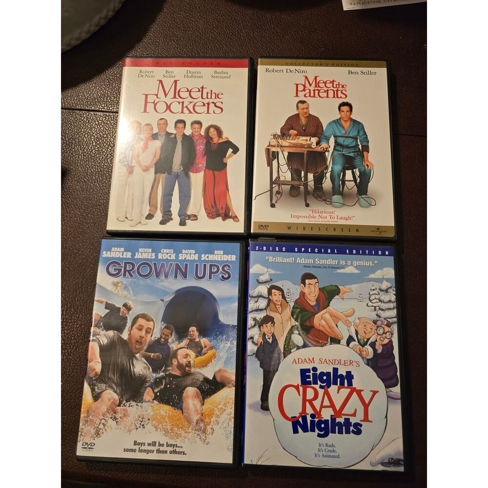 4 DVDS Listed in Discription